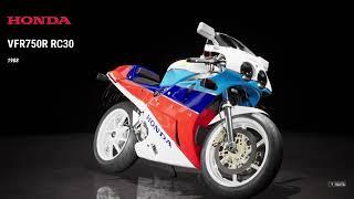 HONDA VFR750R RC30 1988 || #ride4 #dringames 