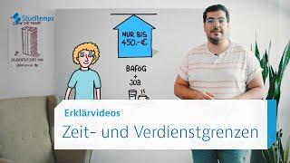 Wie viel Geld darf ich als Student nebenbei verdienen⁉️ | Studitemps Erklärvideos