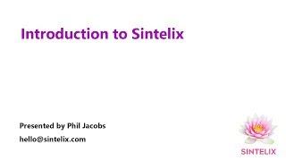 Introduction to Sintelix for text intelligence