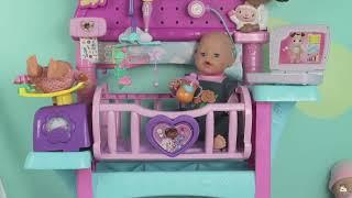 Love & Care :  Baby Born Baby Annabel Doc McStufin All in one Nursery | Play with Baby Dolls