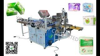 semi auto facial tissue bagging and sealing machine diaper napkin packing machines