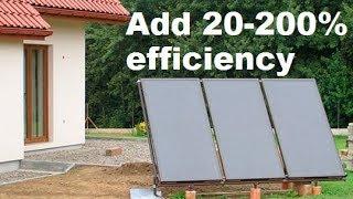 TOP 5 methods to increase efficiency of a solar collector