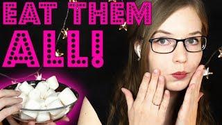 Eating Marshmallows  Whispered | Binaural HD ASMR