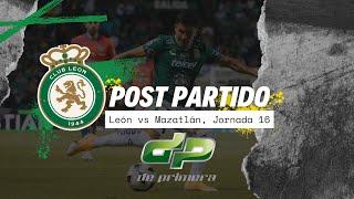 Post partido León-Mazatlán (J16, AP2024)