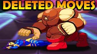 Colossus and Juggernaut Cannot Do This in Marvel vs Capcom 2 Comparison Video Guide