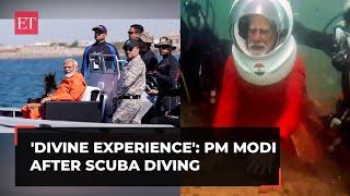 PM Modi dives into Arabian Sea, offers underwater prayers in submerged ancient Dwarka