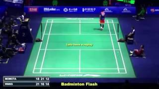 Bad Line Call? [Kento Memota Vs Wang Zheng Ming] [Thaihot China Open 2015]