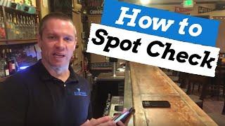 Bar Inventory - How to Spot Check Your Bartenders in 10 Minutes Flat