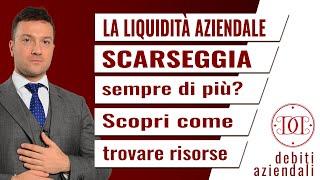 Troppi debiti aziendali? Cose devi fare per salvare la tua impresa quando manca la liquidità