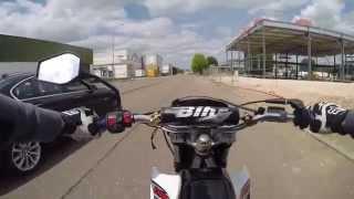 Derbi 70cc Vs BMW Série 5 260ch