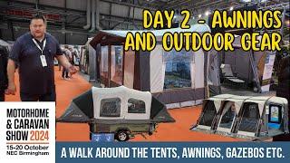 Day 2 - Awnings, tents & outdoor gear | Motorhome and Caravan Show Oct 2024