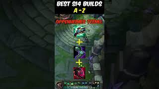 Best Build For TEEMO in Season 14  #leagueoflegends #lol #riotgames