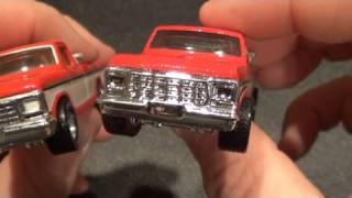 Hot Wheels : Walmart Truck Comparison