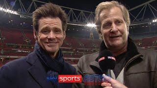 Jim Carrey & Jeff Daniels provide unique analysis of Arsenal vs Manchester United