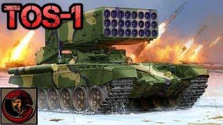 Russian TOS-1 Heavy Flame Thrower Missile System