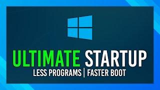 ULTIMATE Windows Startup Program Optimization Guide | AutoRuns