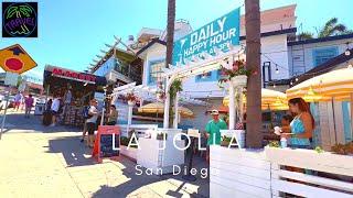  Downtown La Jolla in San Diego  California 2022 Walking Tour & Travel Guide |  Binaural Audio