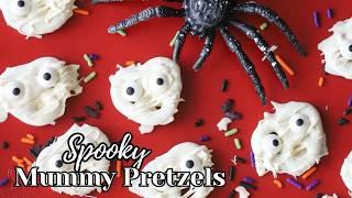 Spooky Mummy Pretzels - Easy Halloween Treats!