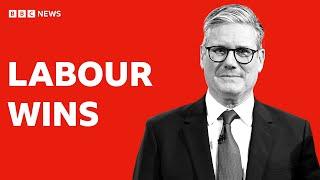 Labour wins UK general election with Keir Starmer to be next prime minister | BBC News