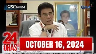 24 Oras Express: October 16, 2024 [HD]