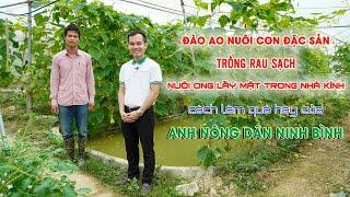 Trồng rau sạch công nghệ cao thu 800 triệu/năm || Mô hình VAC khép kín thông minh