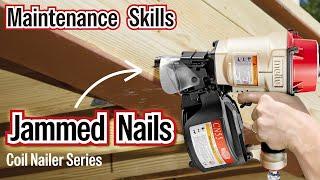 Coil Nailer Repair- How to Fix Nail Jam