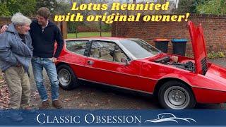 Lotus Elite reunited with original owner | Full Restoration | Classic Obsession | Episode 87