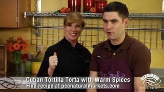 Festive Cuban Tortilla Torta with Warm Spices