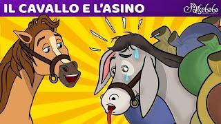 Il Cavallo E L’asino | Storie Per Bambini Cartoni Animati I Fiabe e Favole Per Bambini