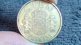 1982 Spain 100 Pesetas Coin • Values, Information, Mintage, History, and More