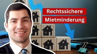 Miete richtig mindern - mit diesen einfachen Schritten