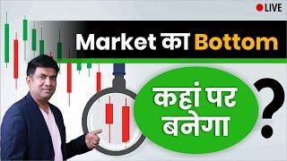 market ka bottom kaha banega ? | why stock market is falling