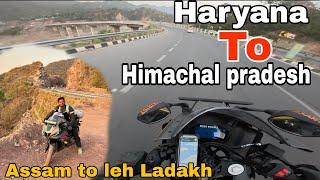 #RiderEmamul Haryana To Himachal Pradesh || Assam To Leh Ladakh Ride ||