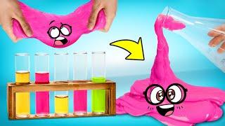 Exciting Liquid Experiments  Colorful Goo & Sticky Fun  by Slick Slime Sam's Maker World
