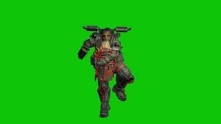 Gibraltar Dance - Green Screen Apex Legends