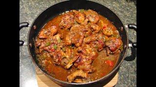 Jamaican Brown Stew Chicken Recipe Video