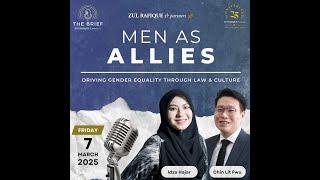 Men as Allies - Driving Gender Equality Through Law and Culture