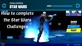 Fortnite - How to Complete the Star Wars Challenges