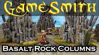 Build Basalt Rock Columns for your Tabletop Game (2021) GameSmith S01E033