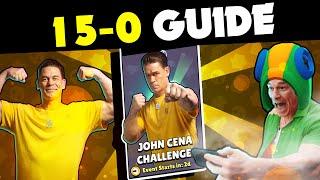 15-0 JOHN CENA CHALLENGE GUIDE!