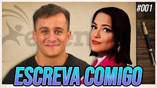 Escreva comigo para REDAÇÃO ENEM | Aula #001 | Com Profª Milla Borges