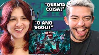 RETROSPECTIVA ANIMADA 2024  - Canal Nostalgia | REACT em CASAL