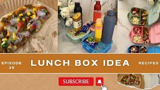 My kids school lunch box episode 36 - no oven pizza - ayzah cuisine