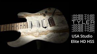 What a treat!!! James Tyler USA Studio Elite HD HSS in White Smear Finish