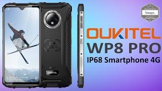 OUKITEL WP8 Pro - IP68 Shockproof Waterproof Smartphone 6.49 Inch HD - 16MP - 4GB + 64GB - Unboxing