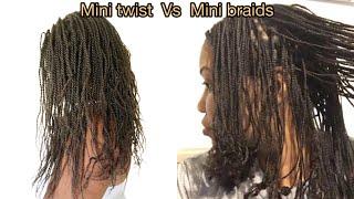 Protective style that makes your hair GROW the longest ( mini twist for hair growth)