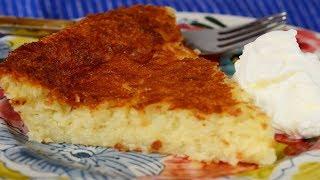 Impossible Coconut Pie Recipe Demonstration - Joyofbaking.com