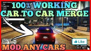 100% METHOD CAR TO CAR MERGE GLITCH   HOW TO CAR TO CAR MERGE GLITCH GTA 5 GLITCH 