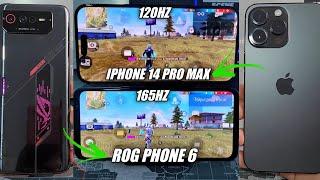 IPHONE 14 PRO MAX vs ROG PHONE 6