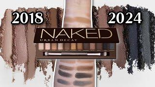 New Formula?! Swatching the Urban Decay Naked Palette: 2018 vs. 2024